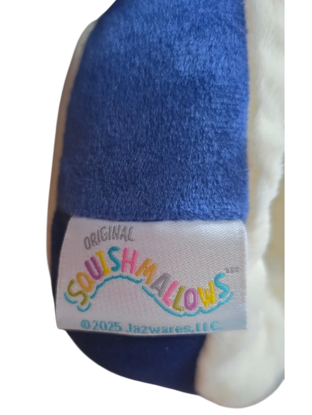 Squishmallows Tazuni Plush Slippers Blue Character Cozy House Shoes